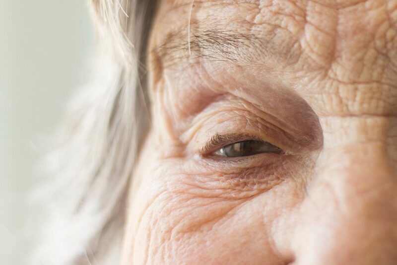 senior woman long term care