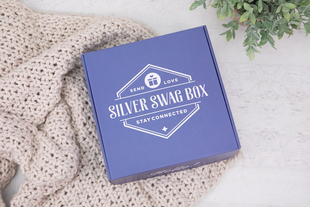 silver swag box surprise for seniors