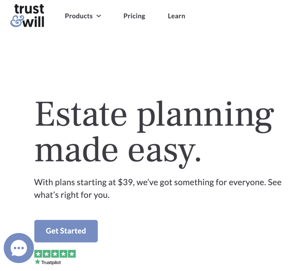 trust & will estate planning