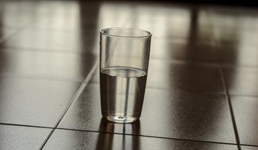 half-full half-empty glass