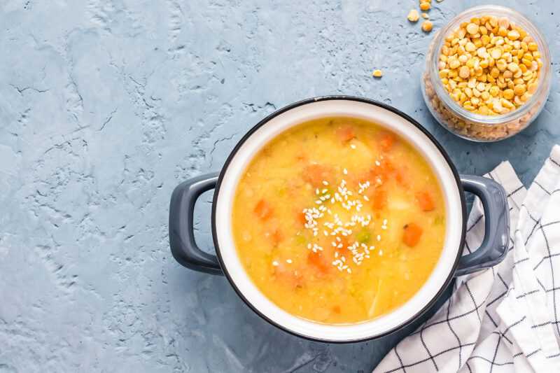 instant pot with soup