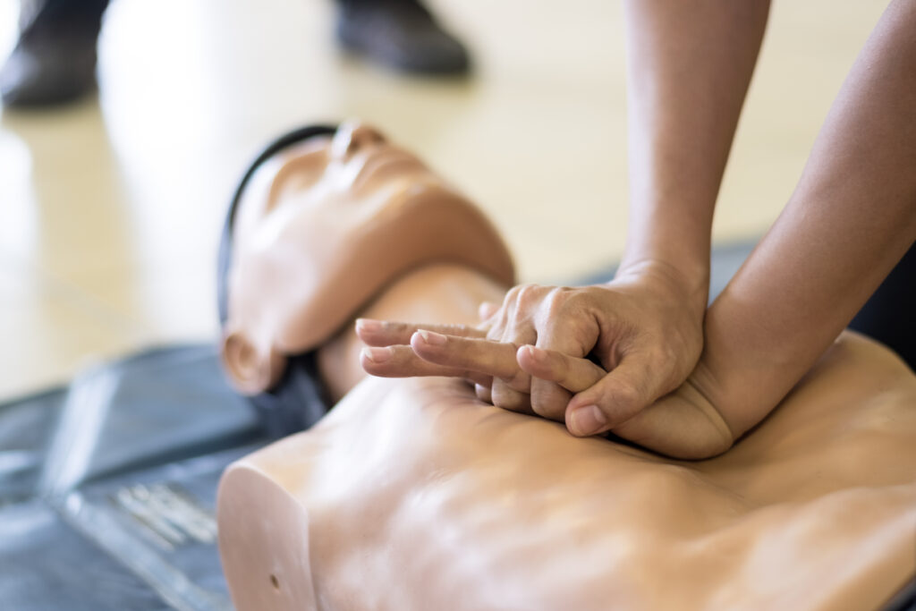 cpr practice and training