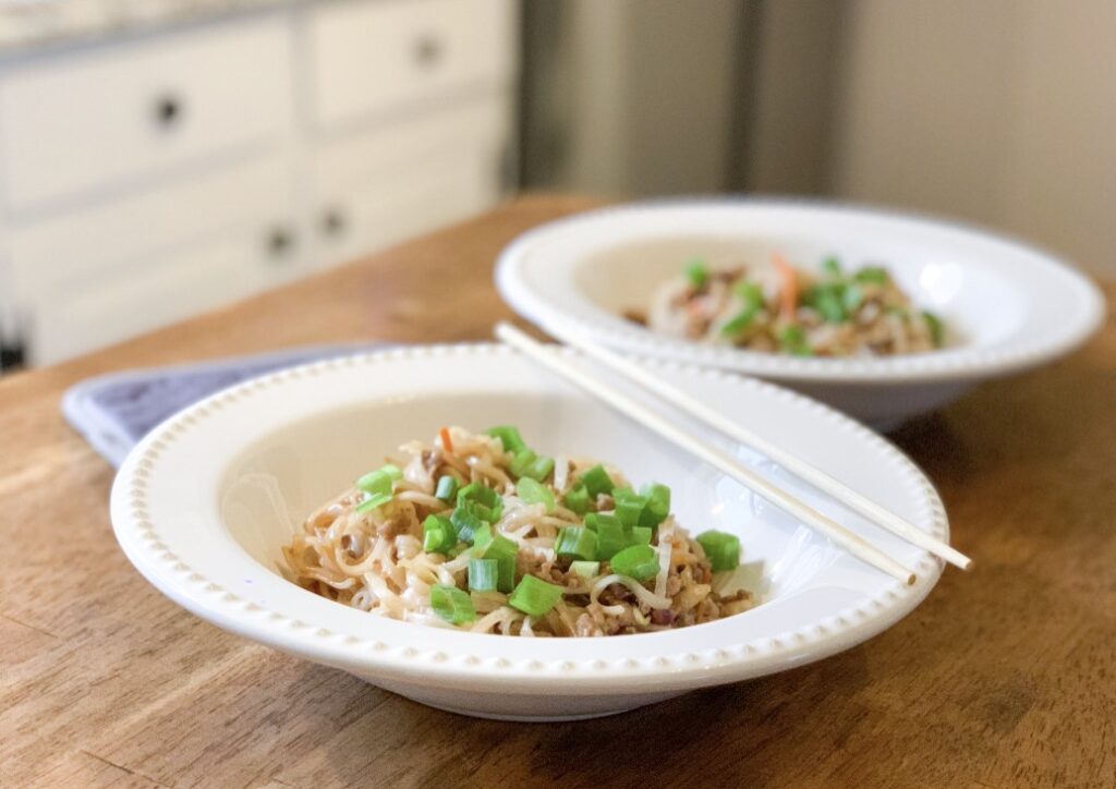 egg roll in a bowl with coconut aminos