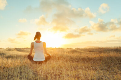 staying calm through meditation
