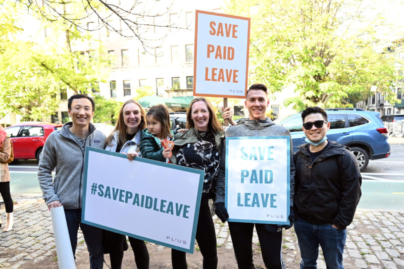 ny paid leave supporters