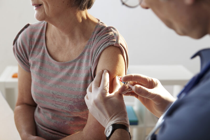 Is the high-dose flu vaccine safe for older adults?