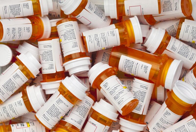 pill bottles, senior medications
