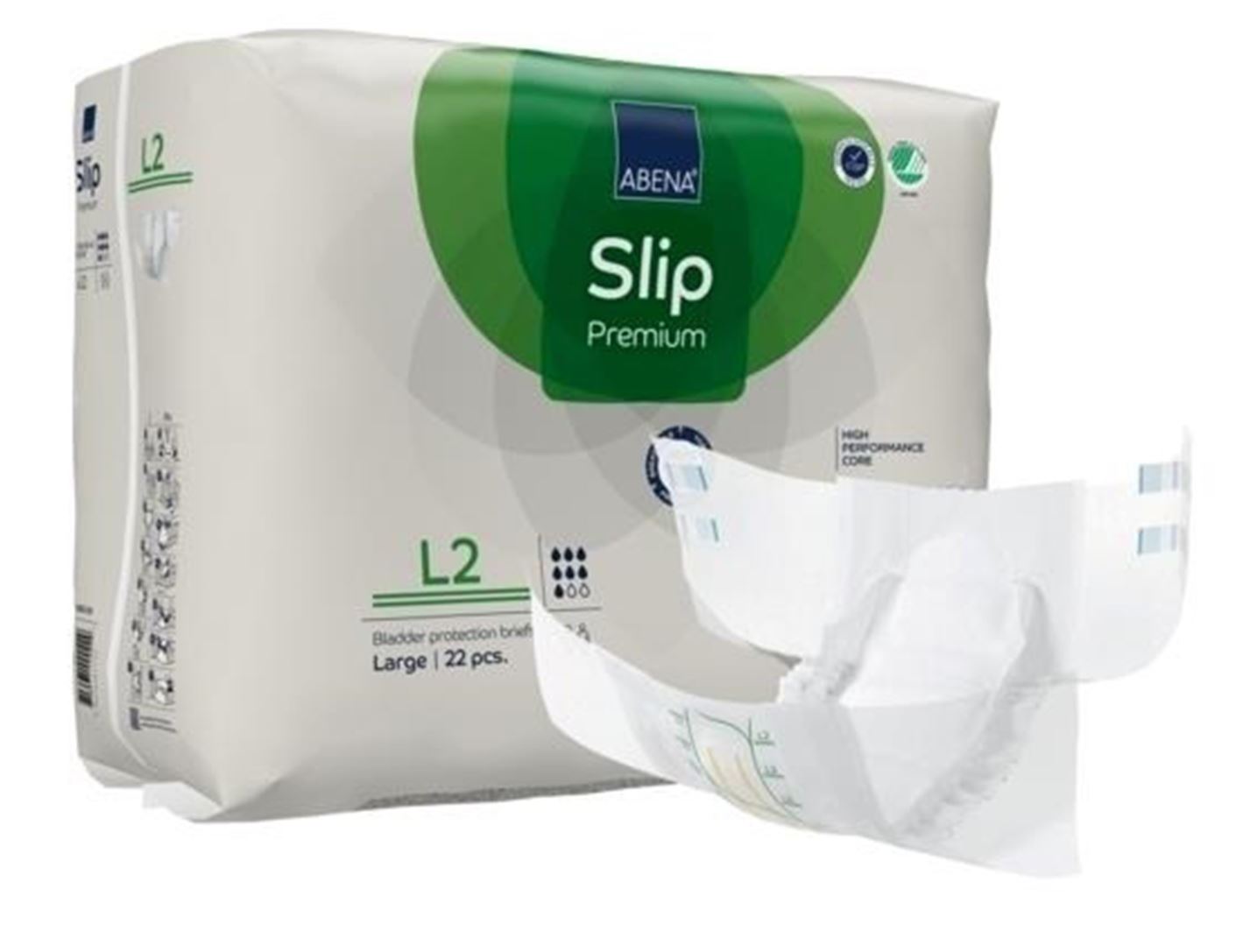 Abena Slip Premium Diapers with Tabs