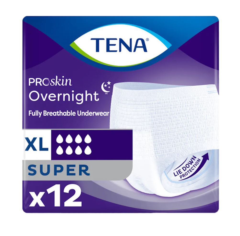 TENA Overnight Super Protective Pull-Up Underwear